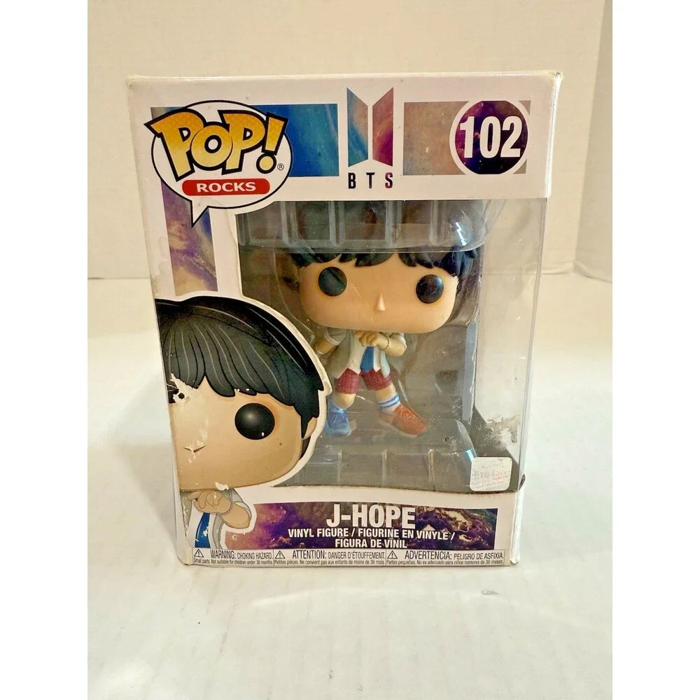 Funko Pop‎ BTS J-Hope 102 K-Pop Vinyl Figure Rocks Collectible New Big Hit